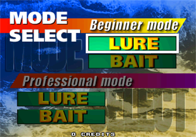 Sea Bass Fishing - Screenshot - Game Select Image