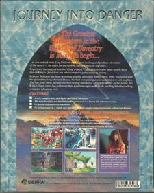 King's Quest V: Absence Makes the Heart Go Yonder! - Box - Back Image