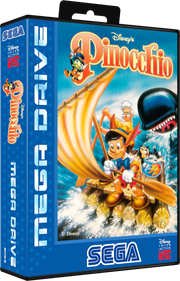 Disney's Pinocchio - Box - 3D Image