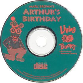 Arthur's Birthday - Disc Image