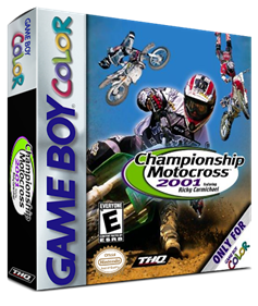 Championship Motocross 2001 Featuring Ricky Carmichael - Box - 3D Image