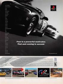 Gran Turismo 2 - Advertisement Flyer - Front Image