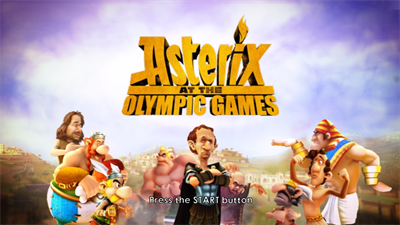 Asterix at the Olympic Games - Screenshot - Game Title Image