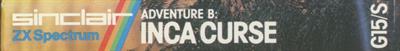 Adventure B: Inca Curse - Banner