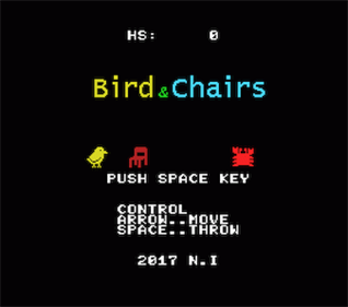Bird & Chairs - Screenshot - Game Title Image