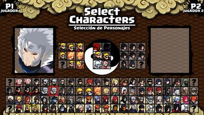 Naruto Shippuden: Struggle Ninja - Screenshot - Game Select Image