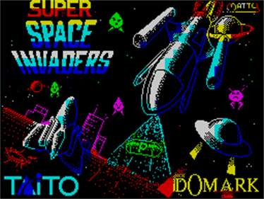 Taito's Super Space Invaders  - Screenshot - Game Title Image