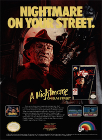A Nightmare on Elm Street - Advertisement Flyer - Front Image