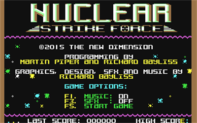 Nuclear Strike Force - Screenshot - Game Title Image