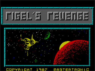 Rigel's Revenge - Screenshot - Game Title Image