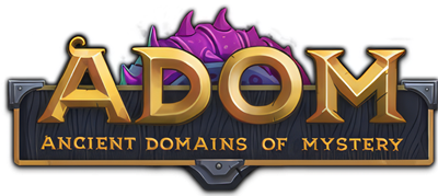 ADOM: Ancient Domains of Mystery - Clear Logo Image