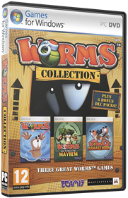 Worms Collection - Box - 3D Image