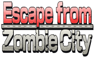 Escape From Zombie City - Clear Logo Image