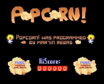 Popcorn - Screenshot - Game Title Image