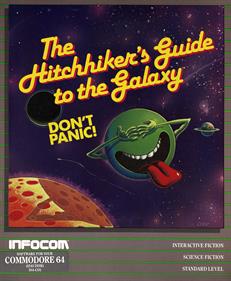The Hitchhiker's Guide to the Galaxy - Box - Front - Reconstructed Image