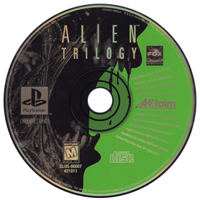 Alien Trilogy - Disc Image