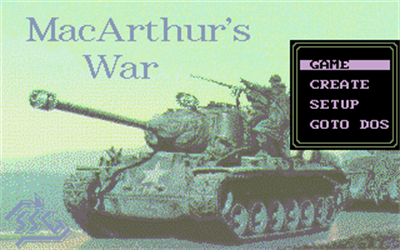MacArthur's War: Battles for Korea - Screenshot - Game Title Image
