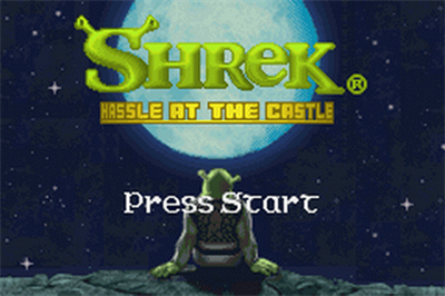 Shrek: Hassle at the Castle - Screenshot - Game Title Image