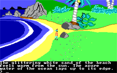 King's Quest II: Romancing the Throne (PCjr) - Screenshot - Gameplay Image