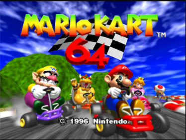 Mario Kart 64 - Screenshot - Game Title