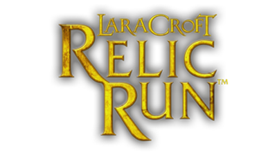 Lara Croft Relic Run - Clear Logo Image