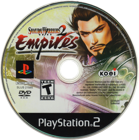 Samurai Warriors 2: Empires - Disc Image