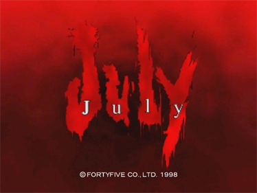 July - Screenshot - Game Title Image