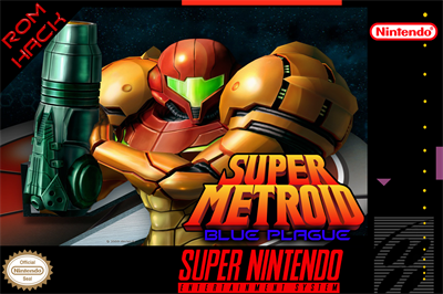 Super Metroid: The Blue Plague - Fanart - Box - Front Image