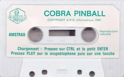 Cobra Pinball  - Cart - Front Image