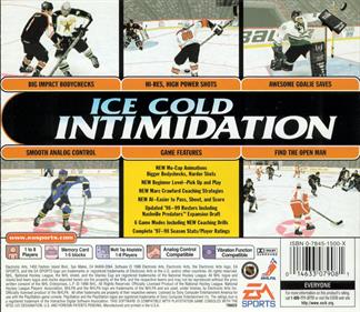 NHL 99 - Box - Back Image