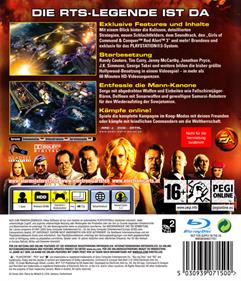 Command & Conquer: Red Alert 3 Ultimate Edition - Box - Back Image