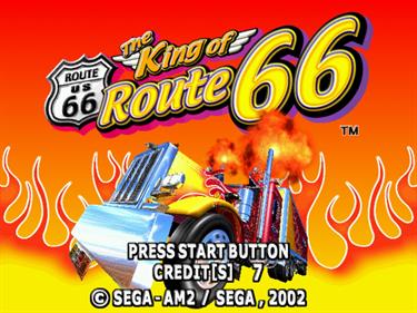 The King of Route 66 - Screenshot - Game Title Image