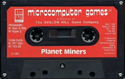 Planet Miners - Cart - Front Image