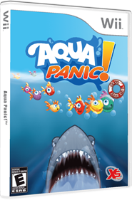 Aqua Panic! - Box - 3D Image