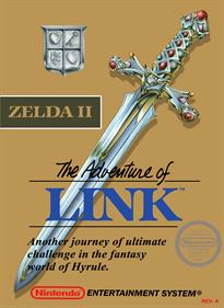 Zelda II: The Adventure of Link - Box - Front - Reconstructed Image