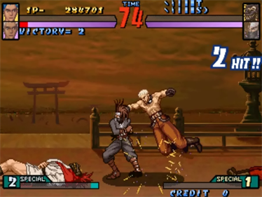 Groove on Fight: Gouketsuji Ichizoku 3 - Screenshot - Gameplay Image