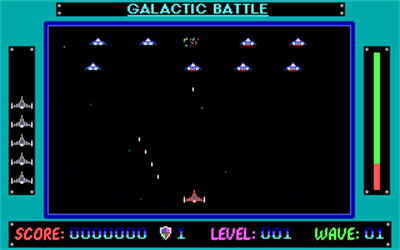Galactic Battle - Screenshot - Game Title Image
