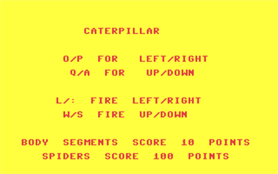 Caterpillar - Screenshot - Game Title Image