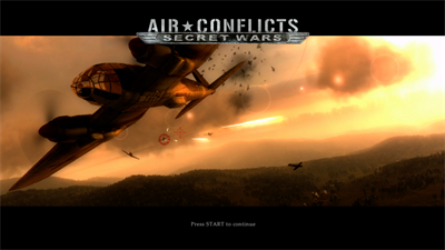 Air Conflicts: Secret Wars - Screenshot - Game Title Image