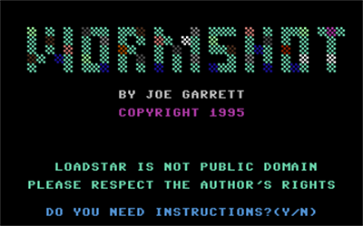 Wormshot - Screenshot - Game Title Image