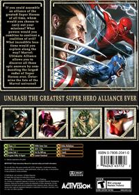 Marvel: Ultimate Alliance - Box - Back Image