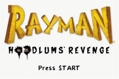 Rayman: Hoodlum's Revenge - Screenshot - Game Title Image