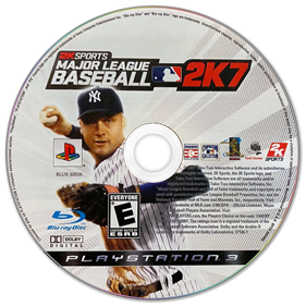 Major League Baseball 2K7 - Disc Image