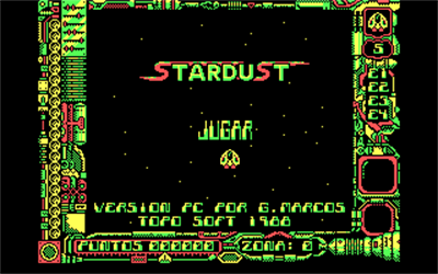 Star Dust - Screenshot - Game Title Image