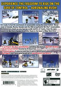 Ski-Doo: Snow X Racing - Box - Back Image