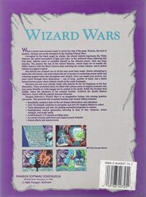 Wizard Wars - Box - Back Image