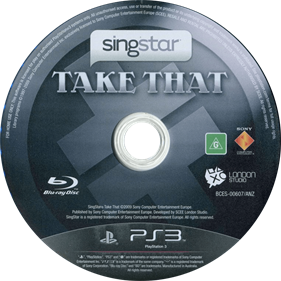 SingStar Take That - Disc Image