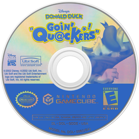 Donald Duck: Goin' Quackers - Disc Image