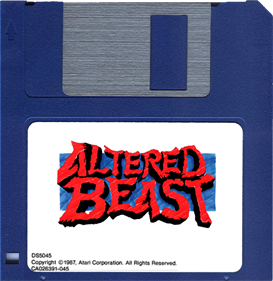 Altered Beast - Fanart - Disc