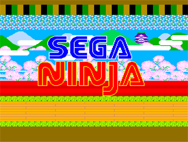 Sega Ninja - Screenshot - Game Title Image